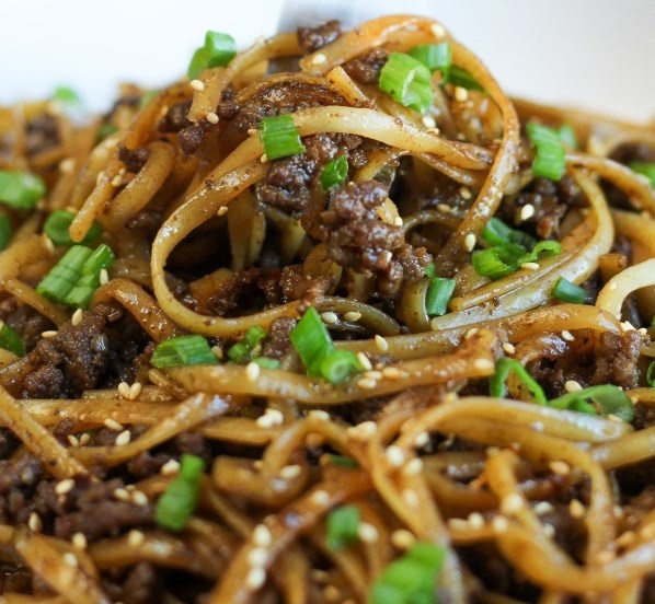 MONGOLIAN GROUND BEEF NOODLES #dinner #familyrecipe