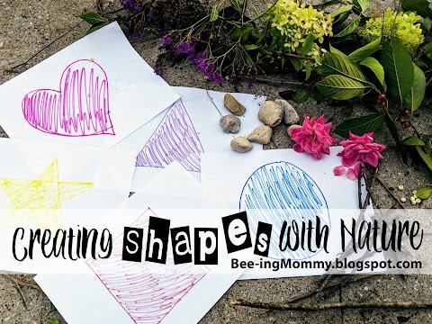 Creating Shapes with Nature - Blog Party Teaser