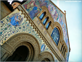 Fachada Memorial Church, Universidad de Stanford