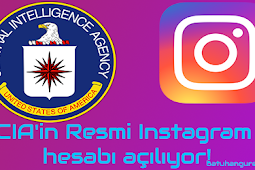 CIA'in Resmi ınstagram hesabı açılıyor!