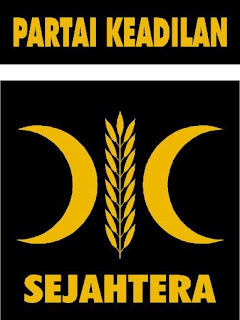 logo partai keadilan sejahtera kampanye damai pemilu indonesia 2009