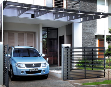 Minimalist Carport | Blog Interiors Black