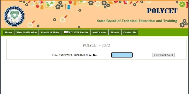 TS POLYCET Results 2020: Download POLYCET Rank Card @polycetts.nic.in