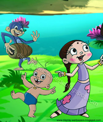 Chota Bheem Cartoon Art Picture