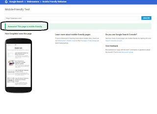Cara Cek Blog Kita Mobile Friendly Atau Tidak