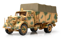 Tamiya 1/48 GERMAN 3T 4X2 CARGO TRUCK KFZ.305 (89782) Color Guide & Paint Conversion Chart　