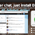 Memasang Fitur Chatting pada Twitter