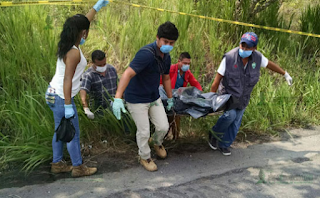 Hallan cuerpo torturado y ejecutado en carretera de Agua Dulce Veracruz