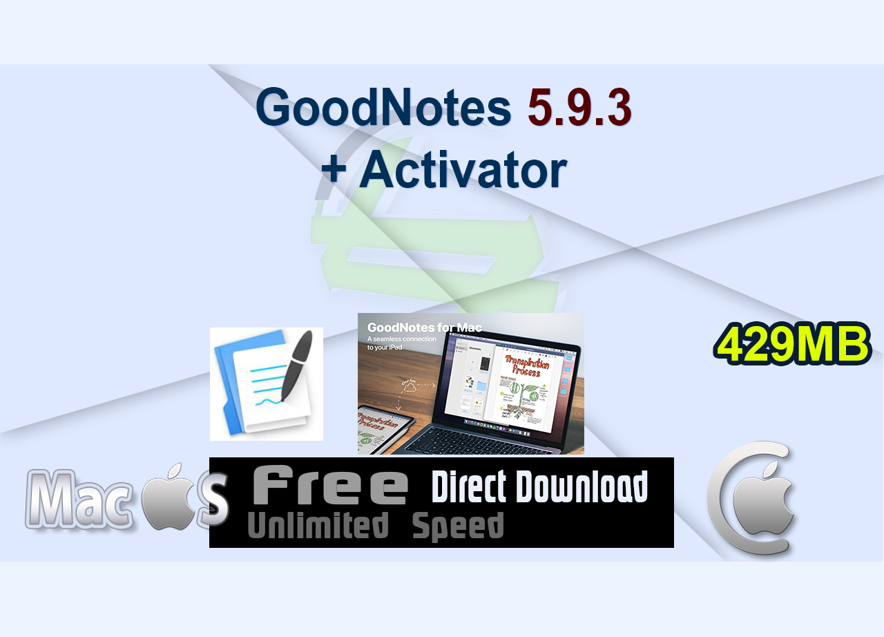 GoodNotes 5.9.3 + Activator