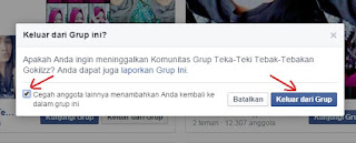 keluar grup fb