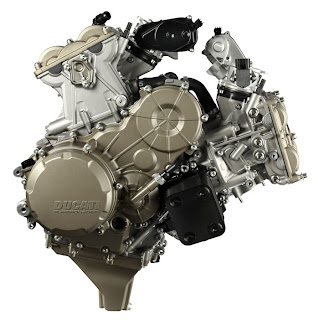 2012-square 195hp Ducati L-Twin Engine