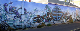 the toy solider mural