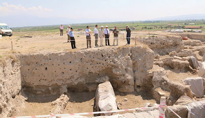New sections of Beycesultan mound revealed