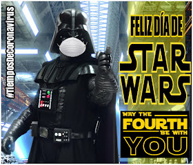 Estamos en el día de Star Wars! La guerra contra el coronavirus continúa!