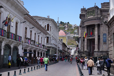 Dans les rues de Quito