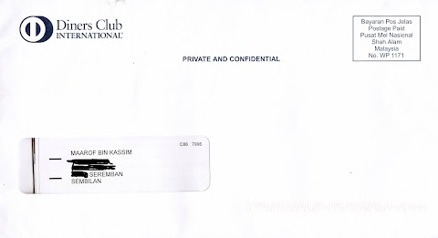 cara tuli sampul surat kepada pejabat