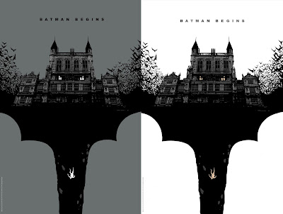 Batman Begins Screen Print by Lee Garbett x Bottleneck Gallery