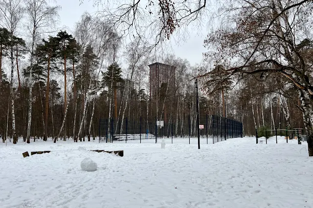 Всехсвятская роща, спортивная площадка