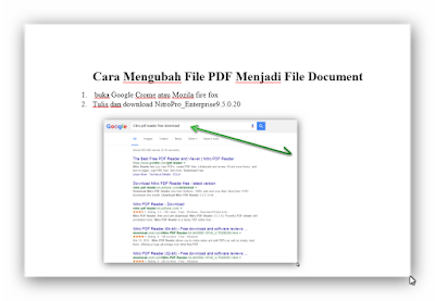 Download Cara Mengubah File PDF Menjadi File Document 