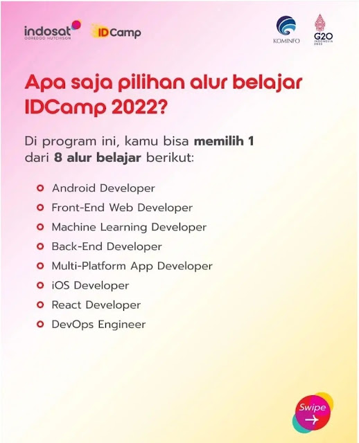 Telah Dibuka! Pendaftaran Program Beasiswa IDCamp 2022