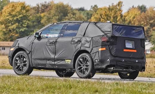 2015 Ford Edge Spy Shots