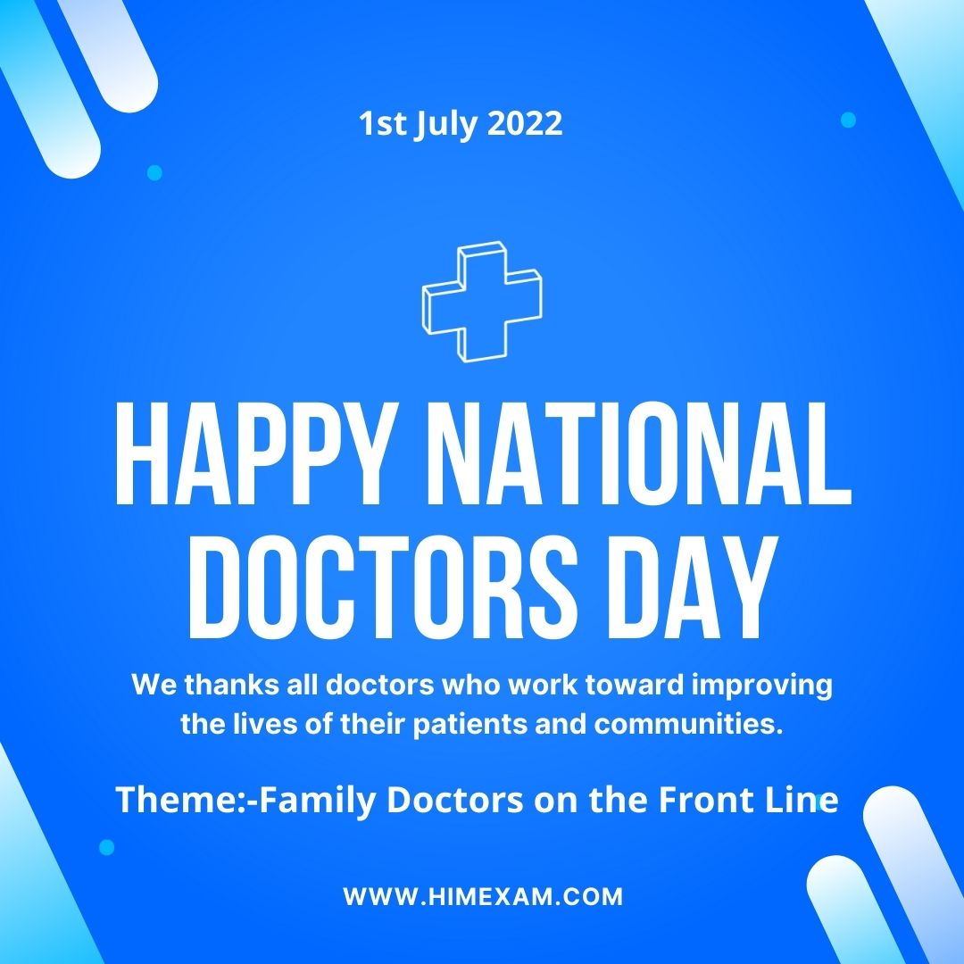 National Doctor Day-01 July 2022