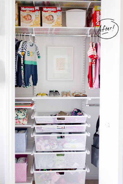 Kids Closet Organization