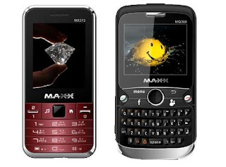 MAXX MQ368,MAXX MX372,MAXX QWERTY phones