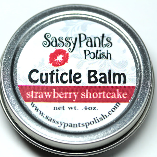 Sassy Pants Polish Strawberry Shortcake Cuticle Balm
