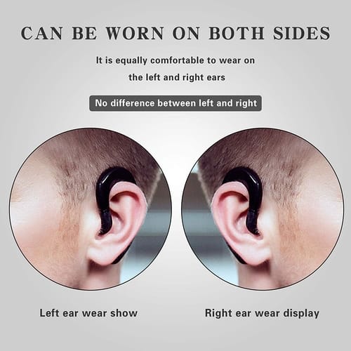 BEISIDE Bluetooth Headset Single Ear Cell Phone