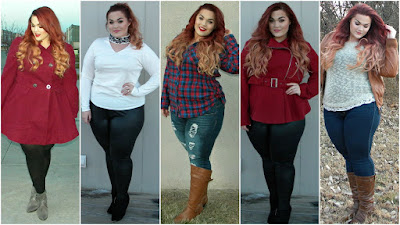 Outfits invierno para mujeres plus size 