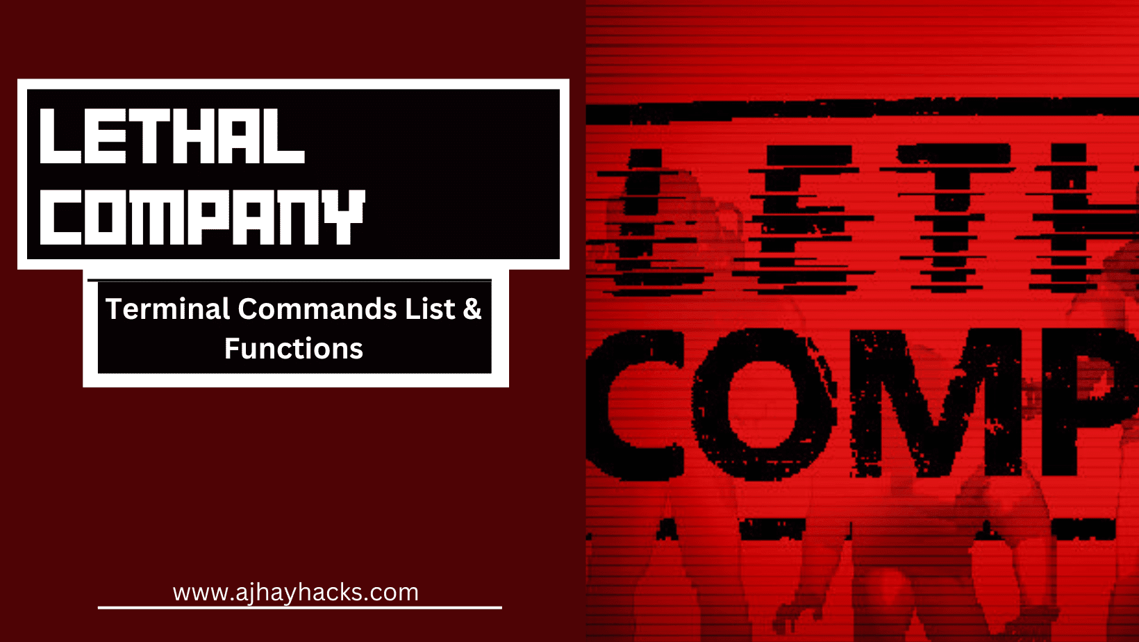 Lethal Company Terminal Commands - (How to Use)