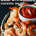 Garlic Herb Roasted Shrimp with Homemade Cocktail Sauce