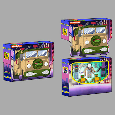Teenage Mutant Ninja Turtles Party Wagon Deluxe Minimates Box Set by Diamond Select Toys