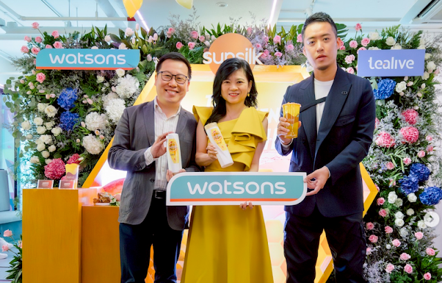 SUNSILK, WATSONS, TEALIVE TEAM UP TO CREATE HONEY & PASSIONFRUIT SHAMPOO FOR GEN Z!