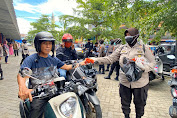 Bantu Masyarakat, Polres Gowa Bagikan Ribuan Masker pada Warga