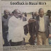  Goodluck Jonathan and wife on the page of a Kenyan newspaper