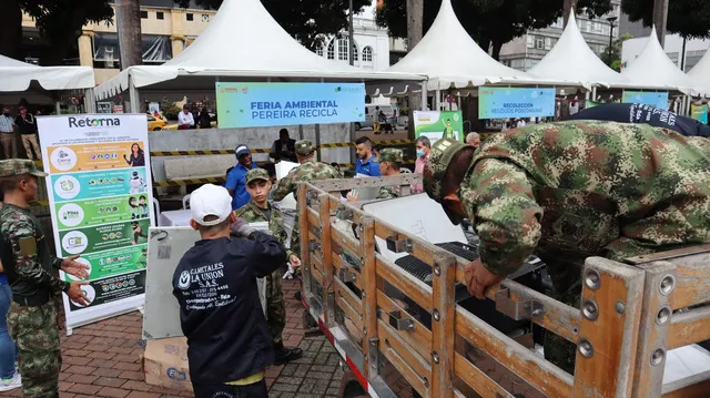 Se vivió la jornada de recolección posconsumo y feria ambiental en Pereira