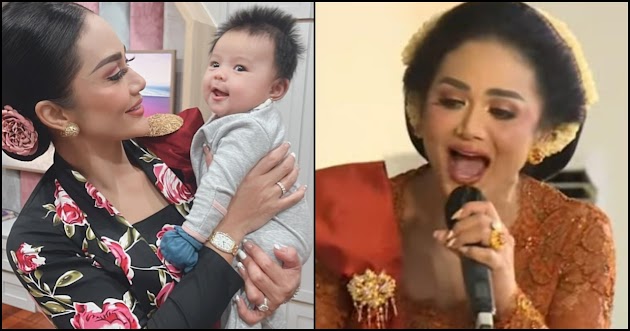 Ameena Terpukau Lihat Krisdayanti Nyanyi di Acara Tedak Siten, Netizen: Bangga Banget Punya Nenek Diva