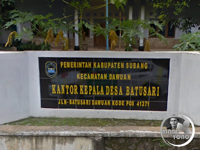 FOTO 1 : Kantor Desa Batusari, Kecamatan Dawuan