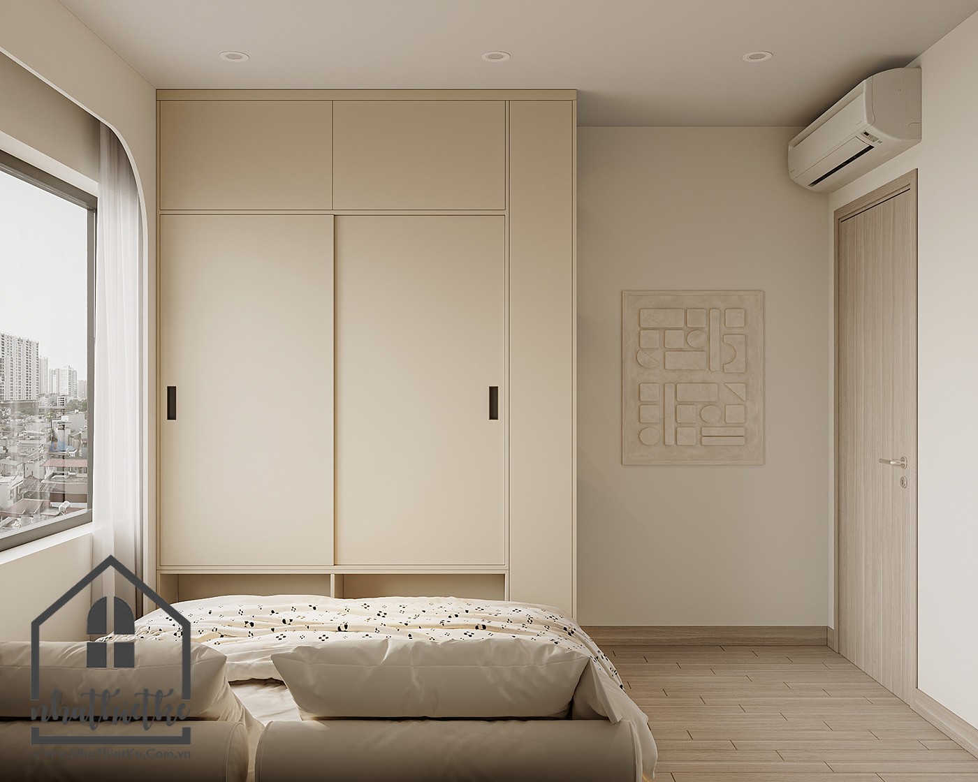 Concept thiết kế nội thất căn hộ 55m2 tòa S2.05 Vinhomes Ocean Park