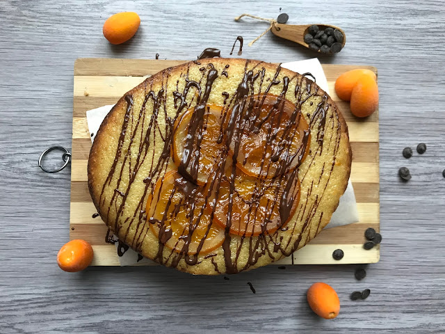 bizcocho de fanta naranja y chocolate en crockpot receta