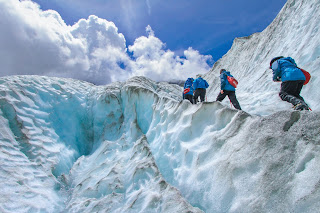 Image of mountain trekkers