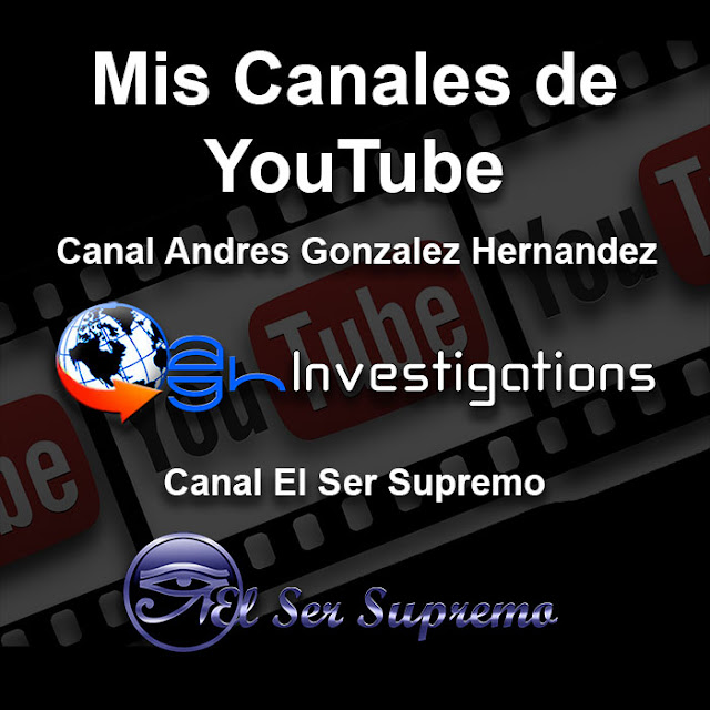 Enlaces a los Videos de mis Canales de Youtube