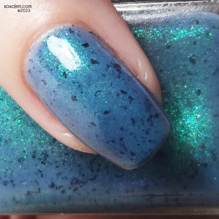 xoxoJen's swatch of Glam Polish Before You Die, You See The Ring