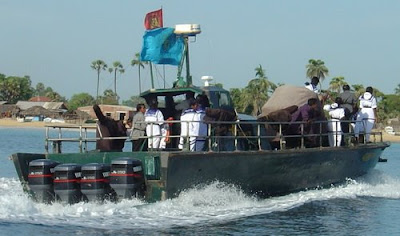 LTTE sea tiger boat