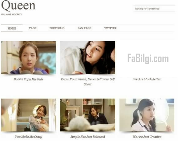 Blogger Responsive Foto Galerisi Teması İndir 2020 - Free Queen