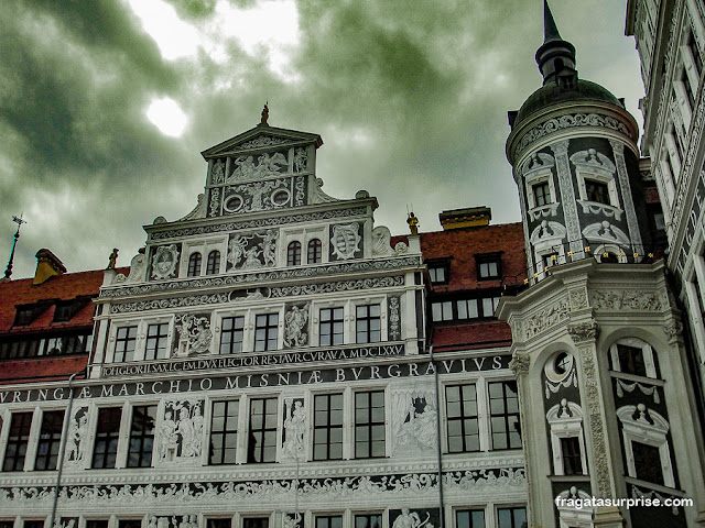 Pátio do Castelo de Dresden