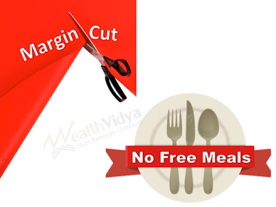 Scissors cutting margin and meal plate