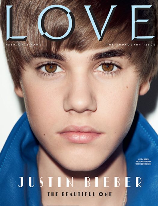 Justin Bieber pe coperta Love Posted by Admin at 1011 AM